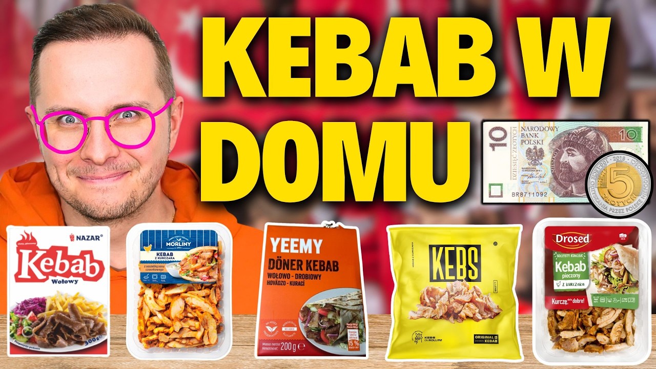 KEBAB W DOMU ZA 15 ZŁ Z MARKETU - CZY WARTO TO KUPOWAĆ?!