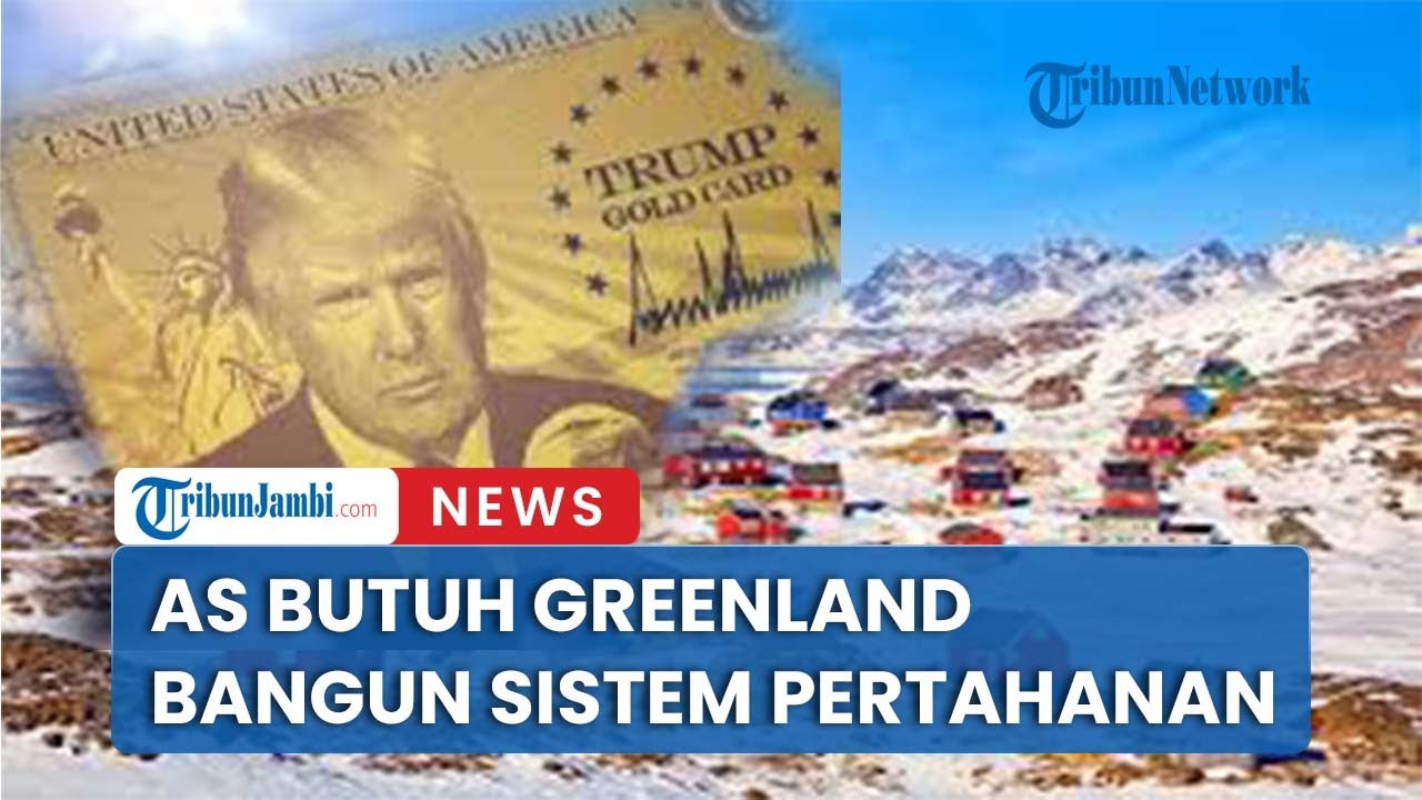 Trump Nyatakan Keinginan Miliki Greenland Untuk Bangun Sistem Pertahanan Rudal Golden Dome
