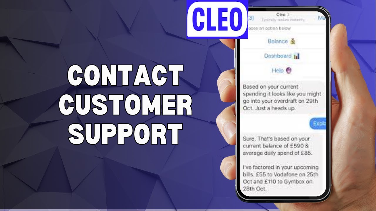 HOW TO CONTACT CLEO'S CUSTOMER SUPPORT
