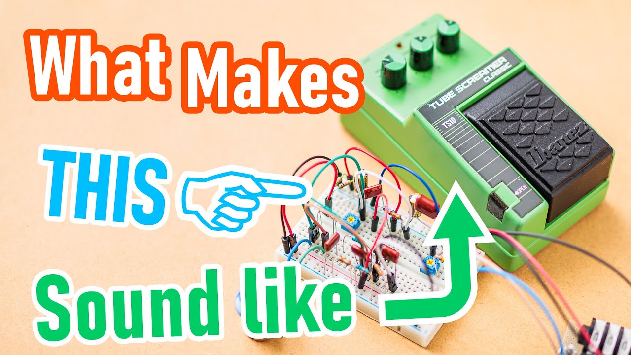 What Makes An Overdrive Become A Tube Screamer? Modding A DIY Breadboard Into A TS10! [Breadboard]