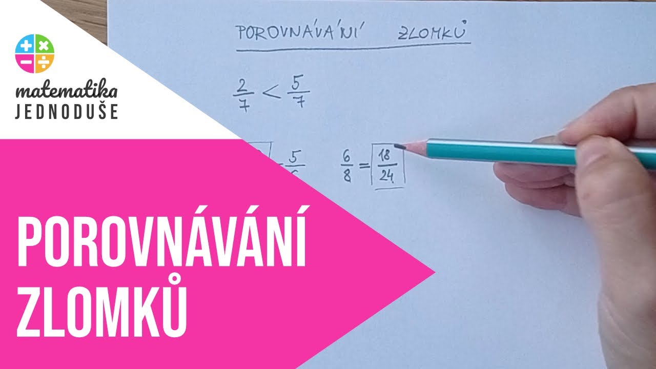 Porovnávání zlomků