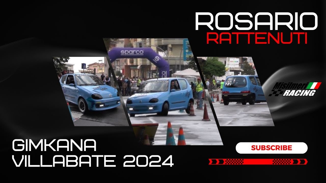 Gimkana Villabate 2024 -  Rattenuti Rosario in coppia con Riccardo Cerniglia e individuale