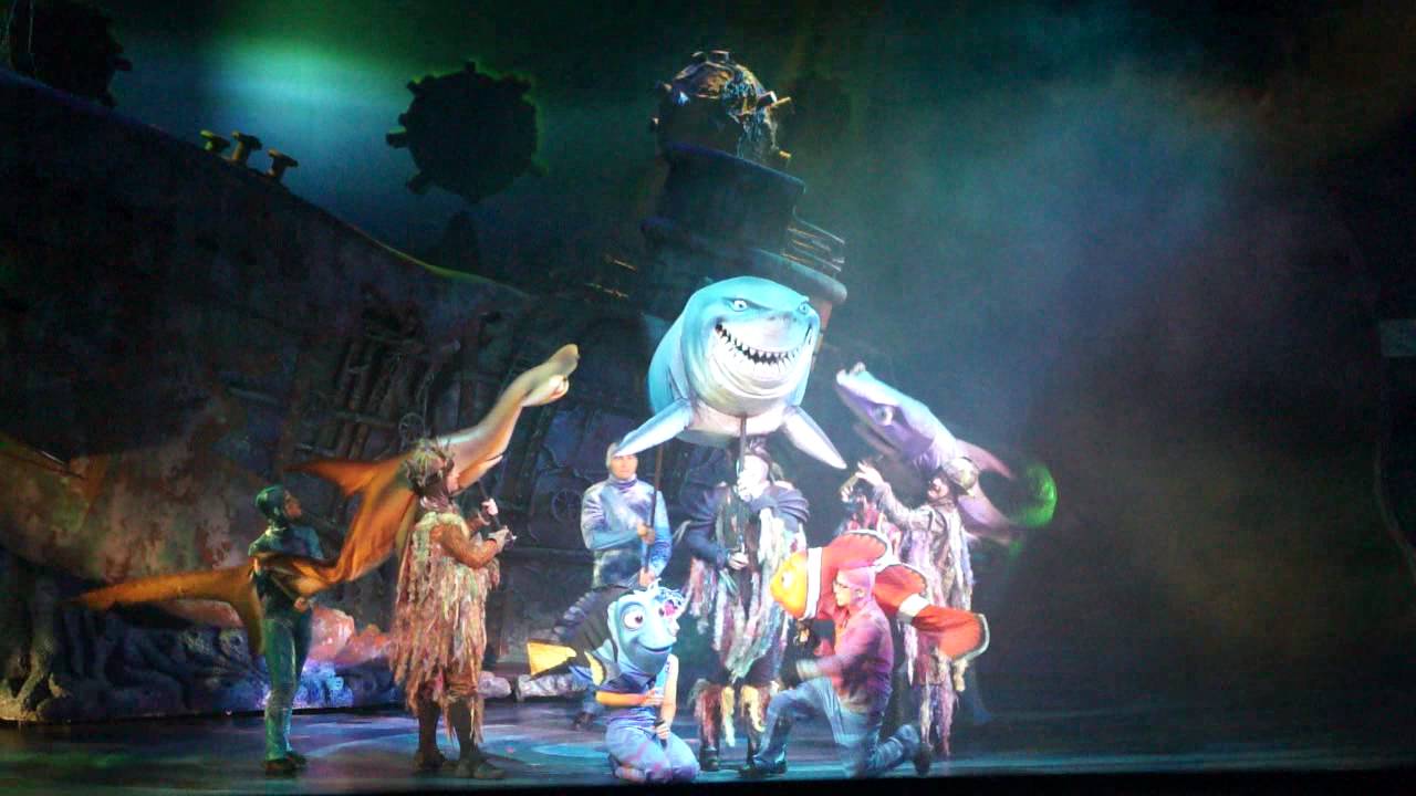 Finding Nemo The Musical july 27  2016  . Disney World's Animal Kingdom HD