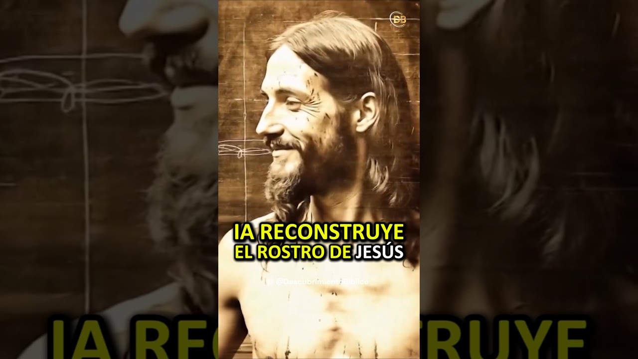 Inteligencia Artificial revela el rostro real de Jes&uacute;s a partir de la S&aacute;bana Santa