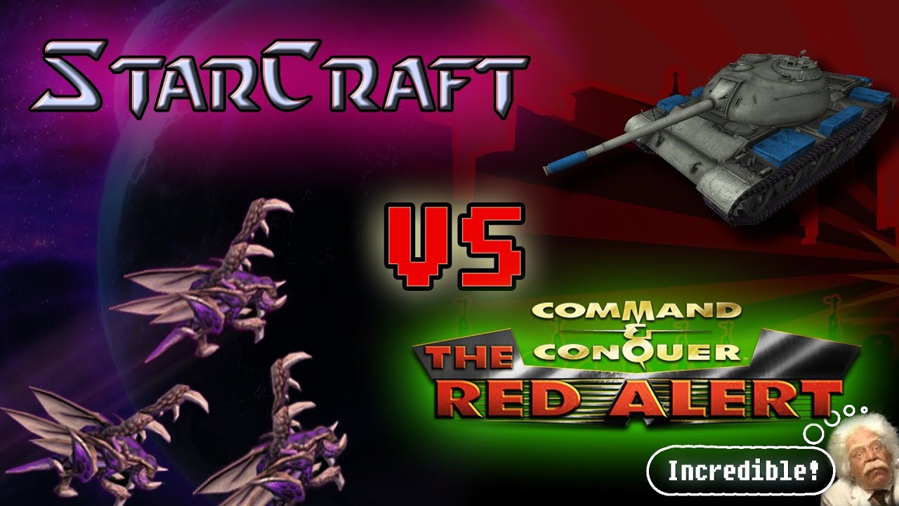 StarCraft vs Red Alert – Zergling Attack