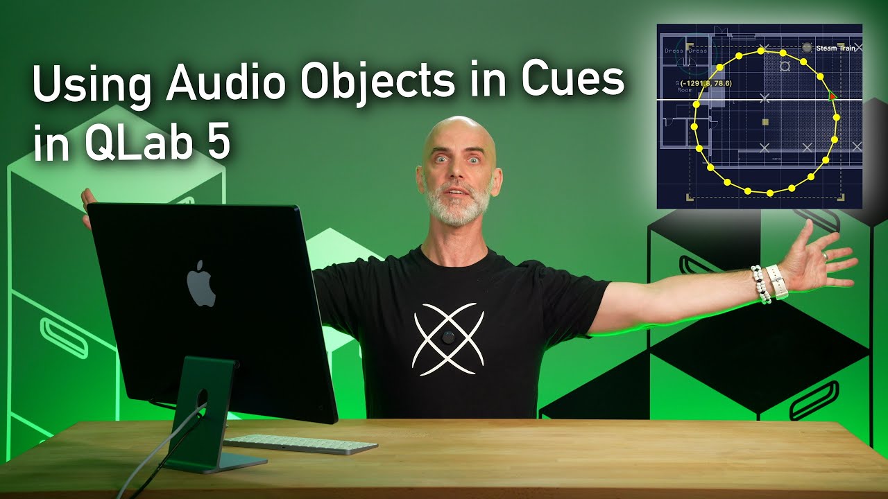 Using Audio Objects in QLab 5