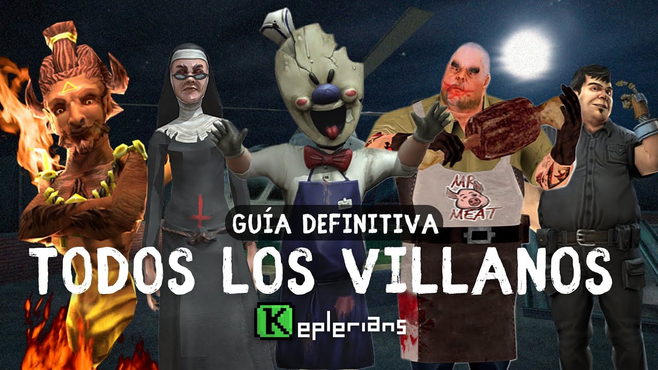 La GUÍA DEFINITIVA de TODOS LOS VILLANOS de KEPLERIANS