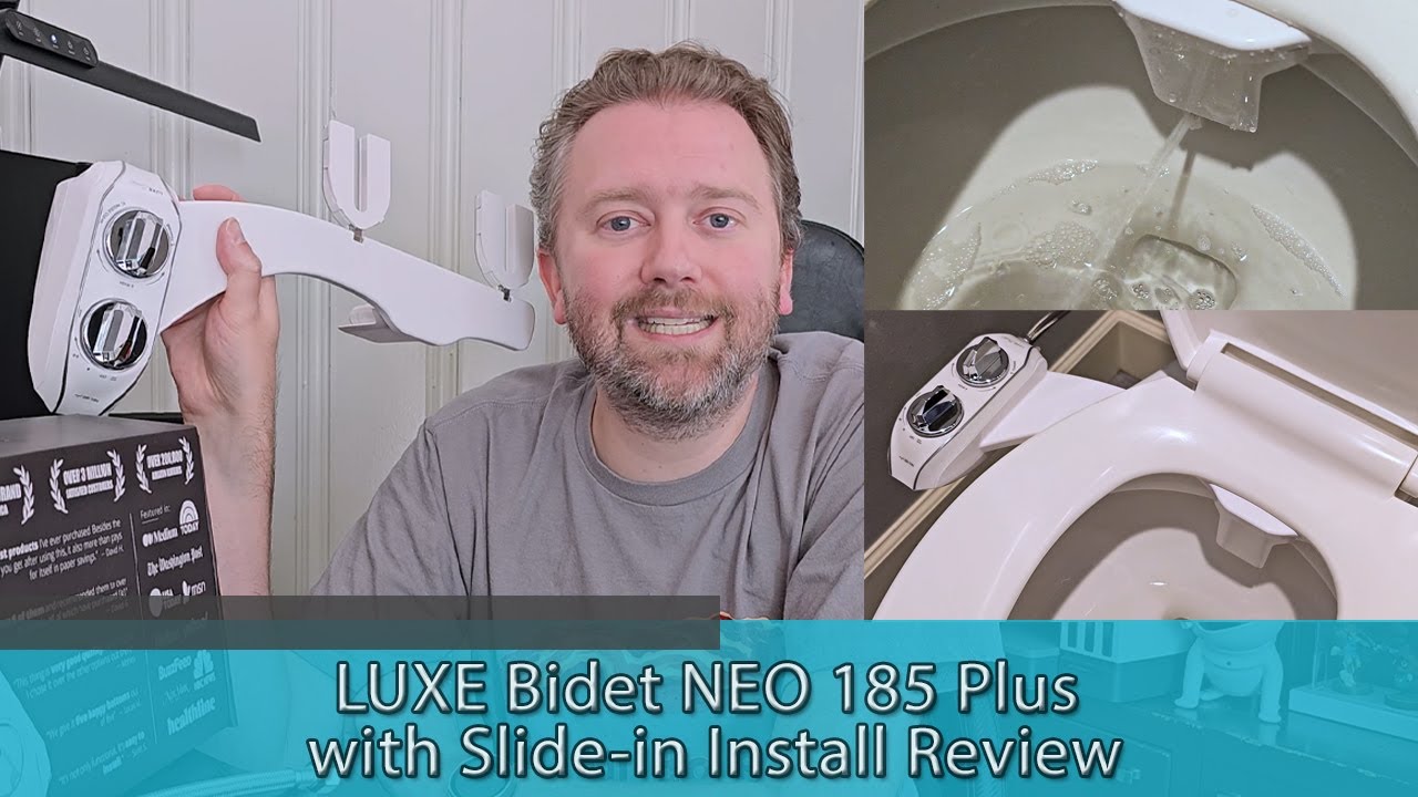 This Changed My Bathroom FOREVER — LUXE Bidet NEO 185 Plus Review & Install!