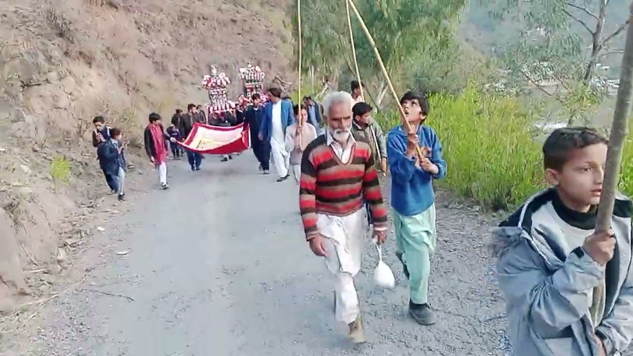 ناملی سیداں حضرت پیر سید معظم حسن شاہ صاحب کا عرس مبارک عوام کا جوش و جزبہ ماشاءاللہ 