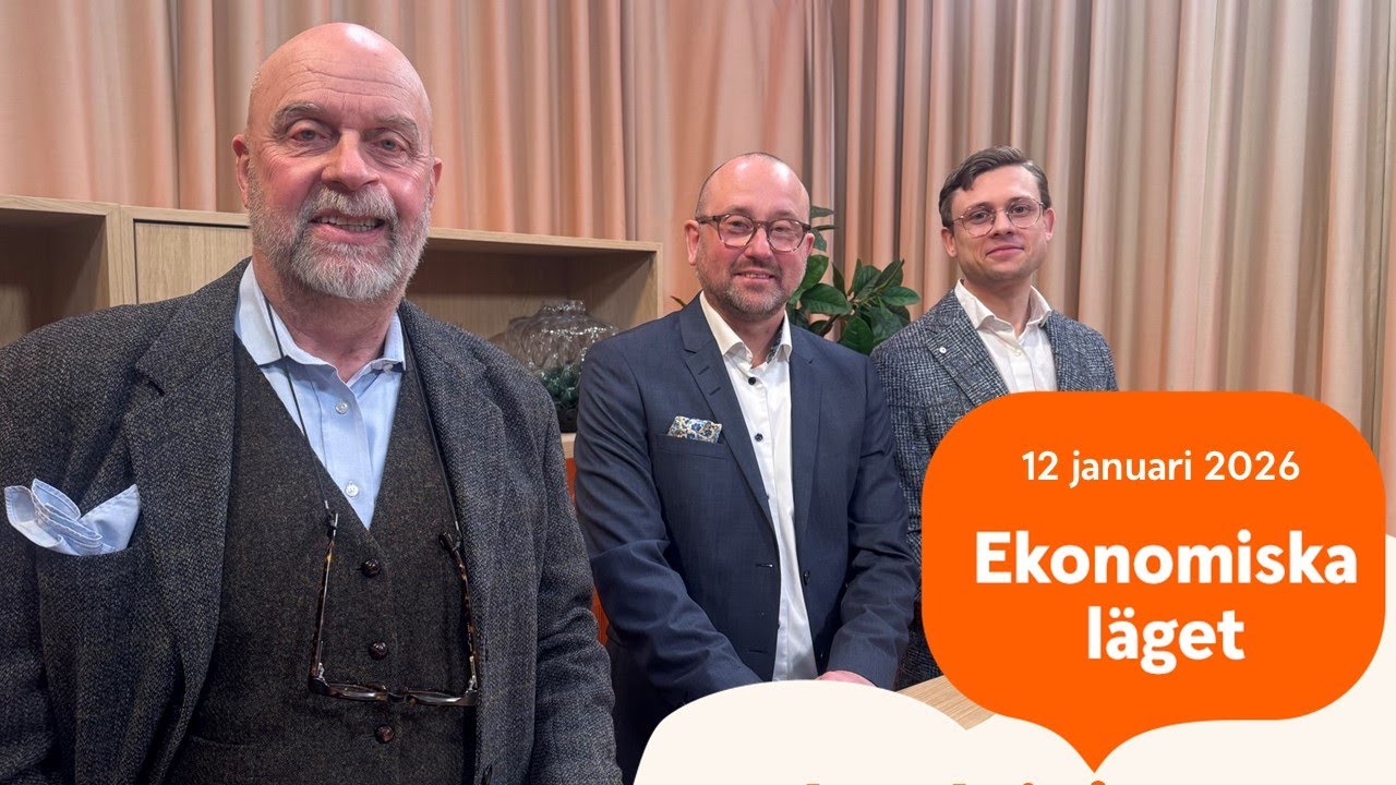 Ekonomiska läget med Swedbank - vecka 3 2026