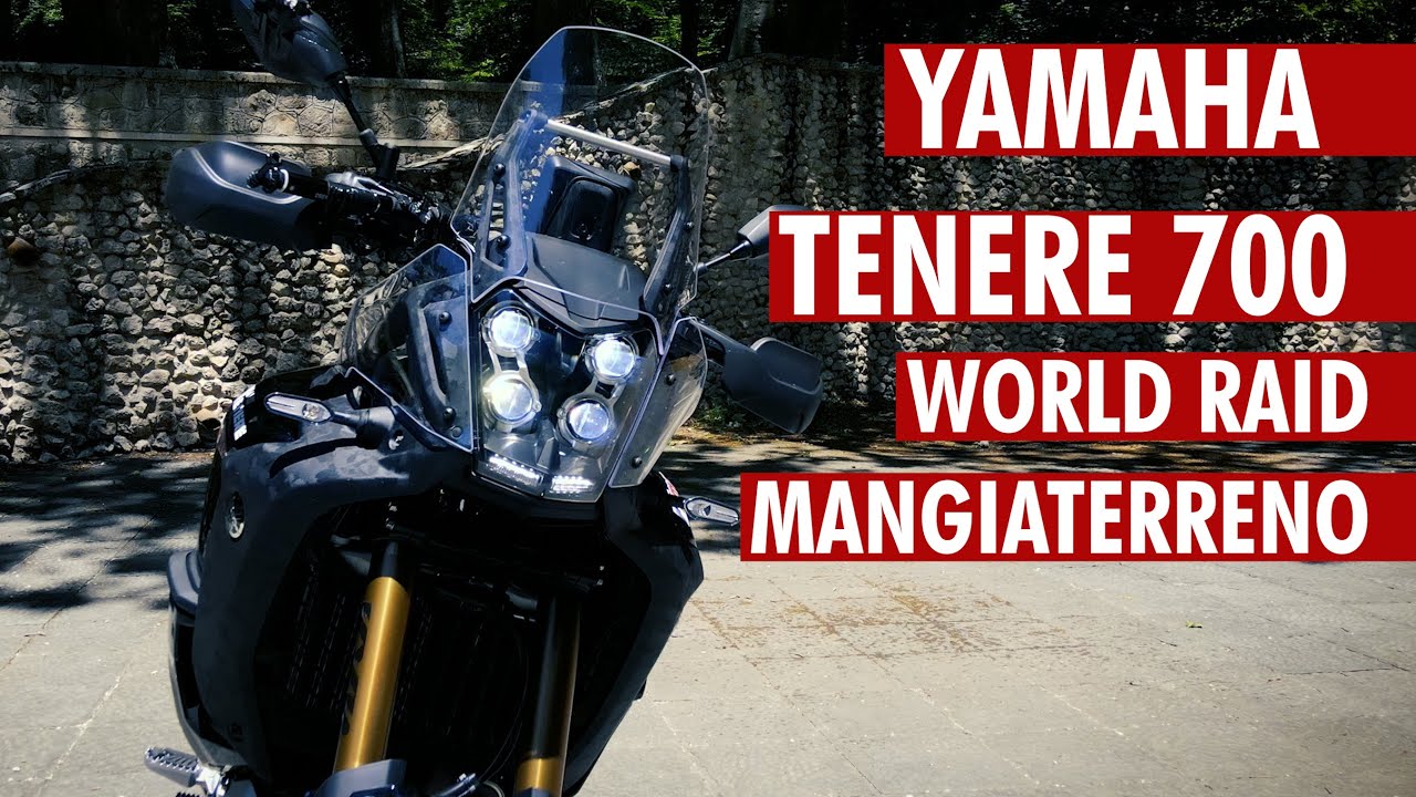 Yamaha Tenere 700 World Raid...MANGIATERRENO!!!