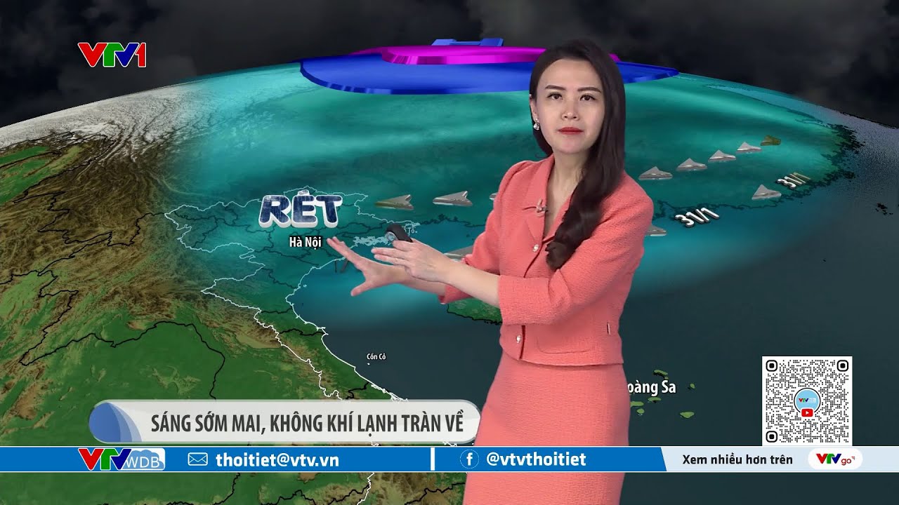 Dự báo thời tiết 12h30 - 30/01/2026 | Sáng sớm mai. không khí lạnh tràn về | VTVWDB