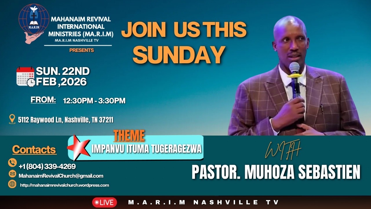 🔴 LIVE|| SUNDAY SERVICE || MA.R.I.M NASHVILLE TN, FEB/22/2025