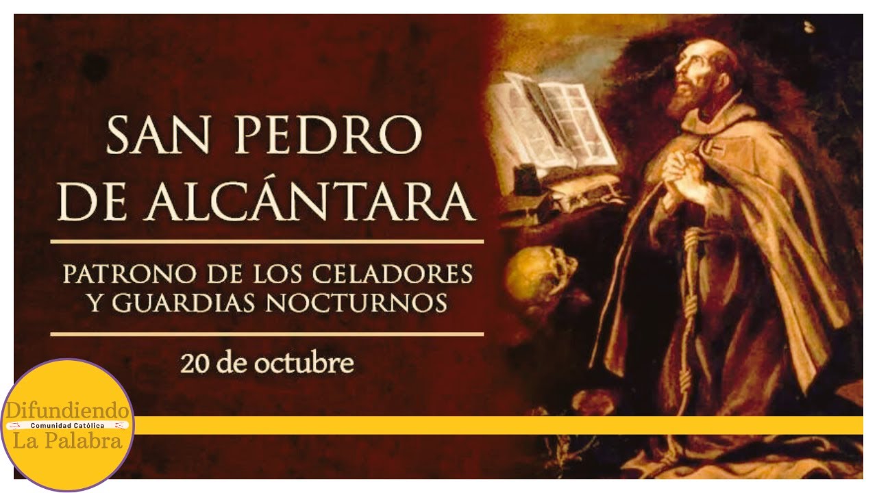 ✝️ El Santo Del Día De Hoy 20 De Octubre ✝️ San Pedro de Alcántara ✝️​​