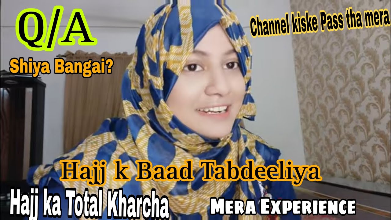 Q/A. Mujhe hajj per kon lekar gaya tha Amber Naz official ❤️