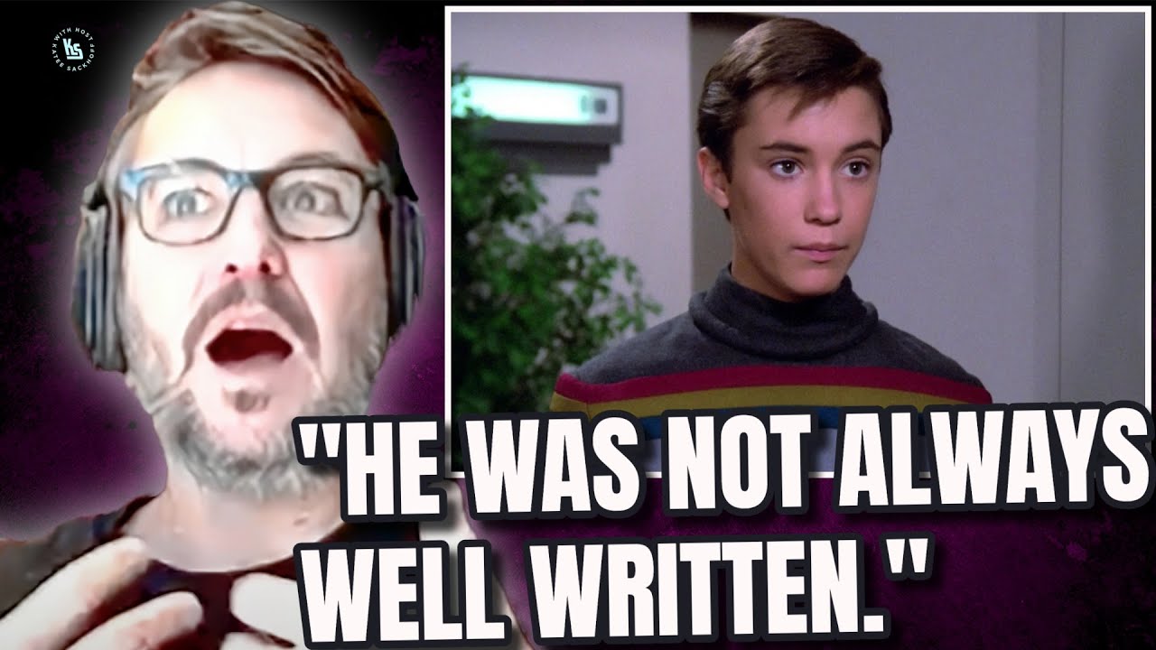 Wil Wheaton admits that Wesley Crusher was badly written, but extremely important to people.