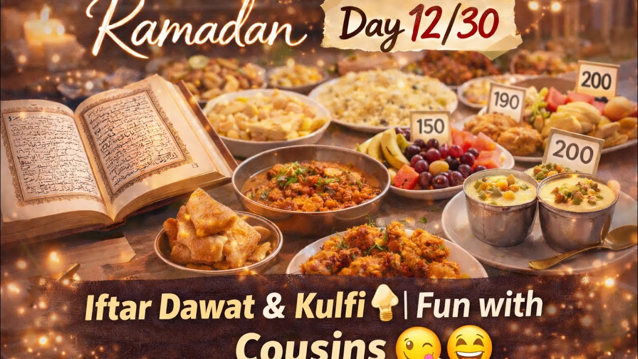 Iftar at Phupho ke ghar | Cousins k sath mazay kiye | Ramadan Day 12/30 | Maryam and Abdullah 