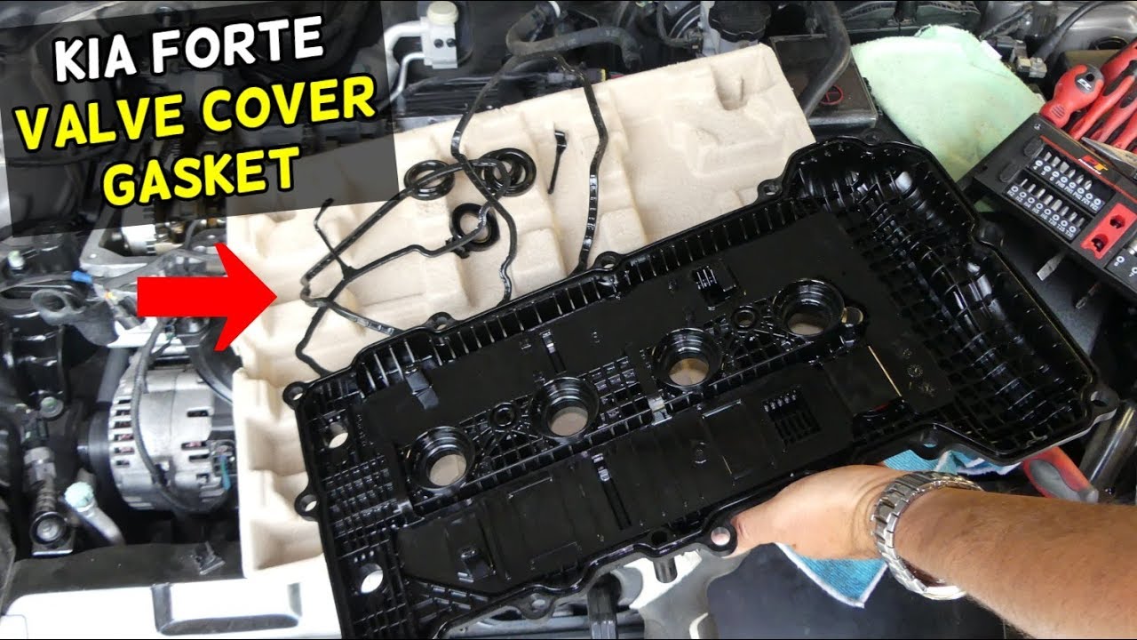 HOW TO REPLACE VALVE COVER GASKET ON KIA FORTE