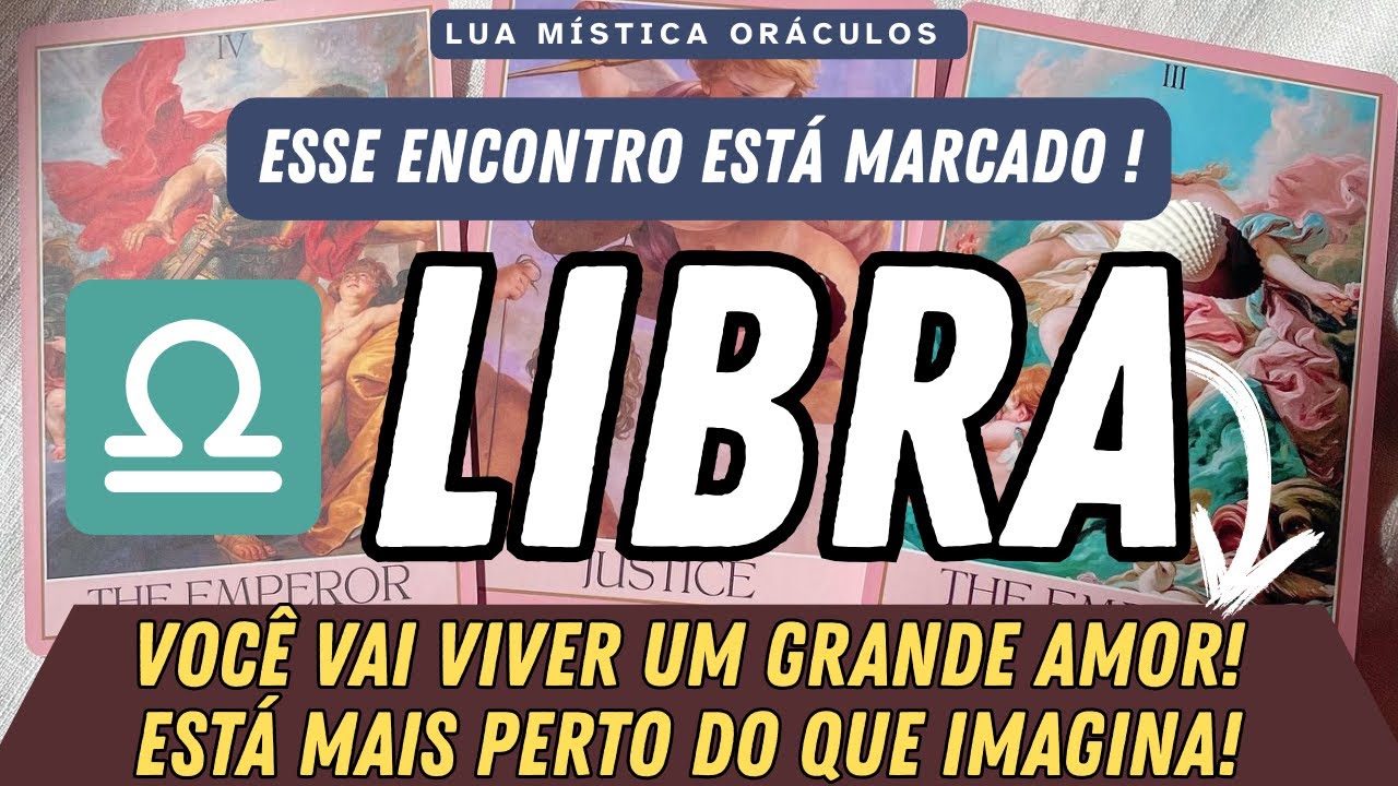 LIBRA ♎️ ESSE ENCONTRO ESTÁ MARCADO! VOCÊ VAI VIVER UM GRANDE AMOR!