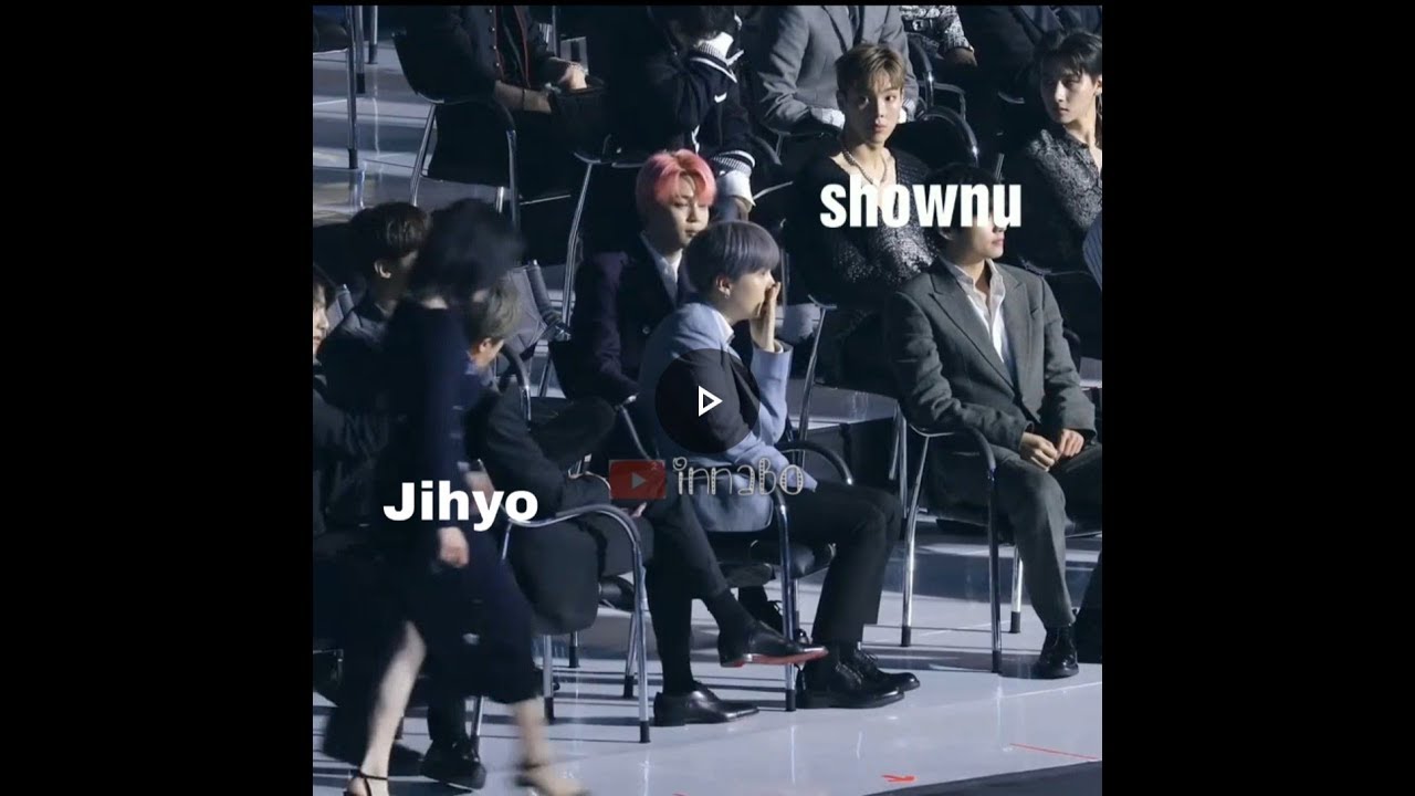 Monsta X Shownu and Twice Jihyo moment