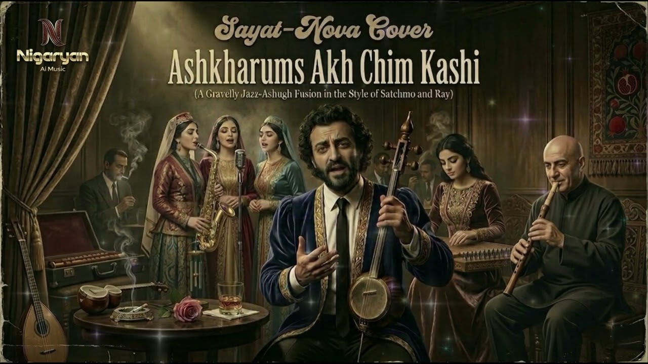 Nigaryan Al - Ashxarhums ax chim qashi - Jazz Cover by Sayat Nova