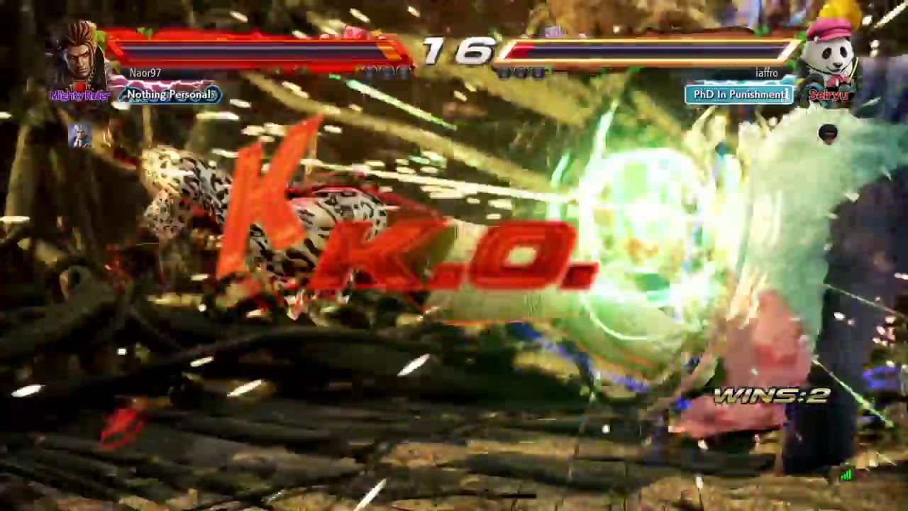Tekken 7 Slow motion Eddy Vs Panda