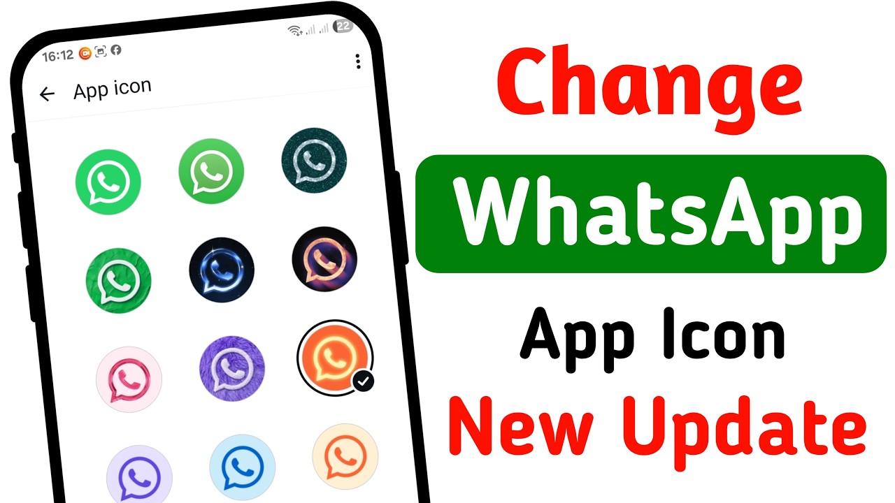 Как изменить иконку WhatsApp в 2026 году || Как изменить цвет иконки WhatsApp (Новое обновление)