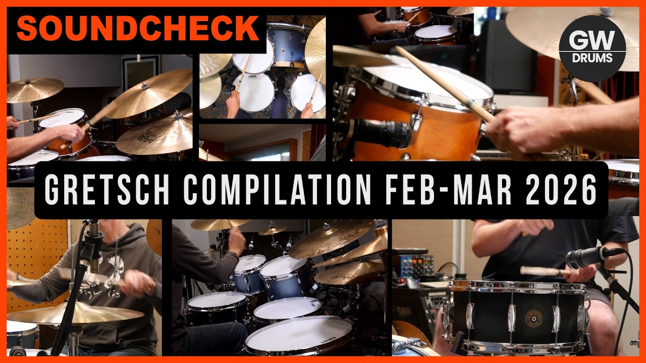 Gretsch Drums Compilation FEB MARCH 2026