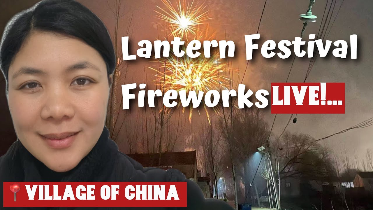 Ate Clydee  is live! Lanter Festival in China Village
