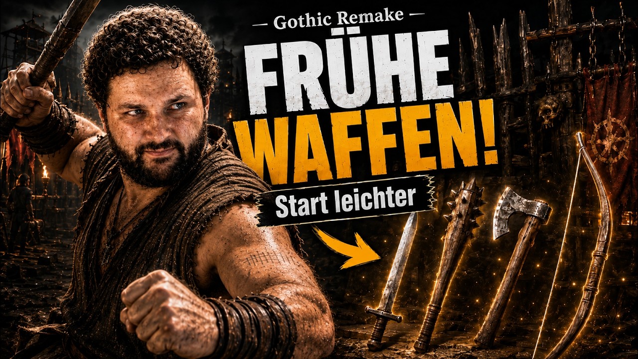Gothic Remake: Finding the best beginner weapons early on