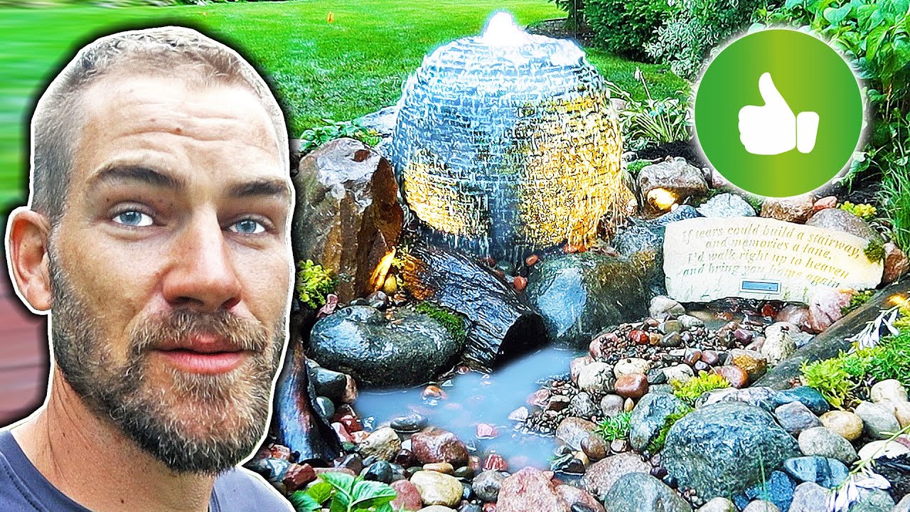 Backyard WATERGARDEN Transformation!