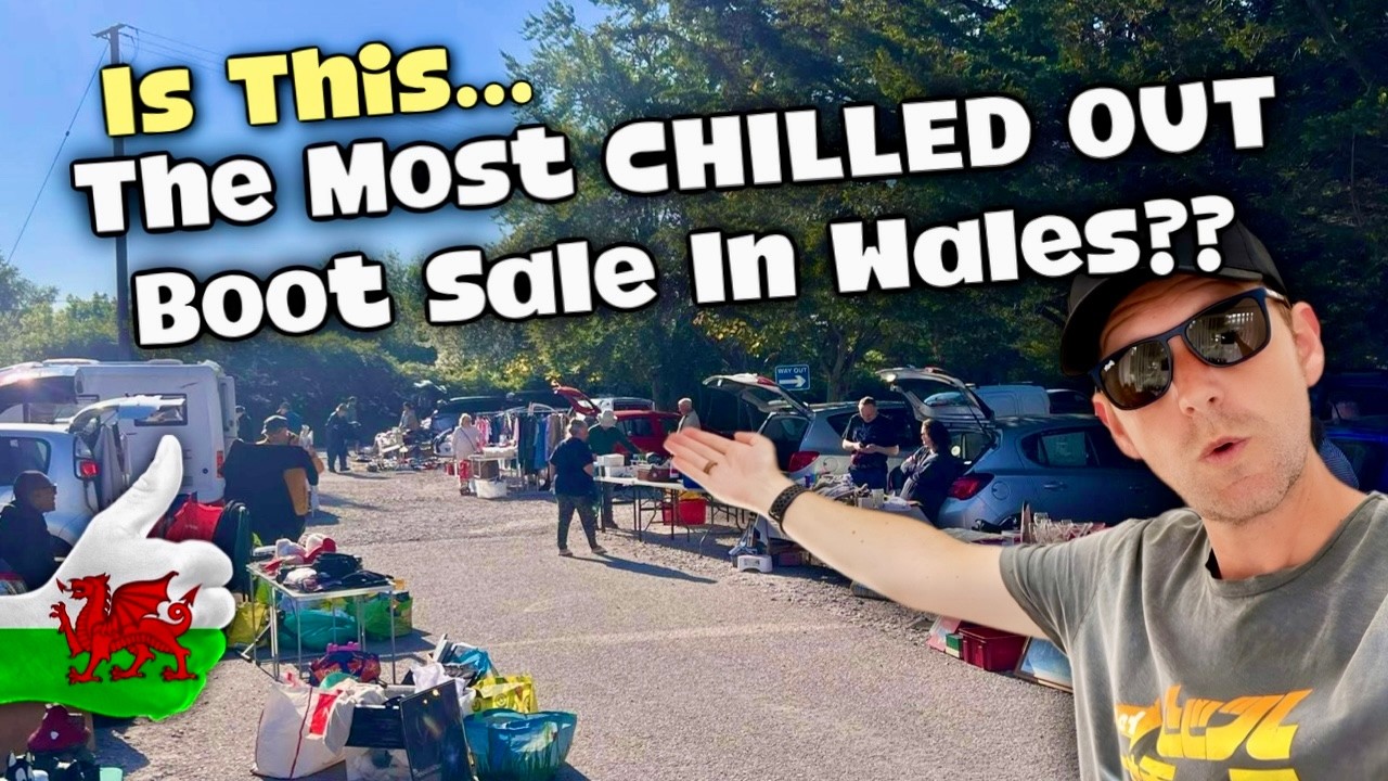 Inside The Most CHILLED Car Boot Sale In Wales! | Treasure Hunting At Abakhan