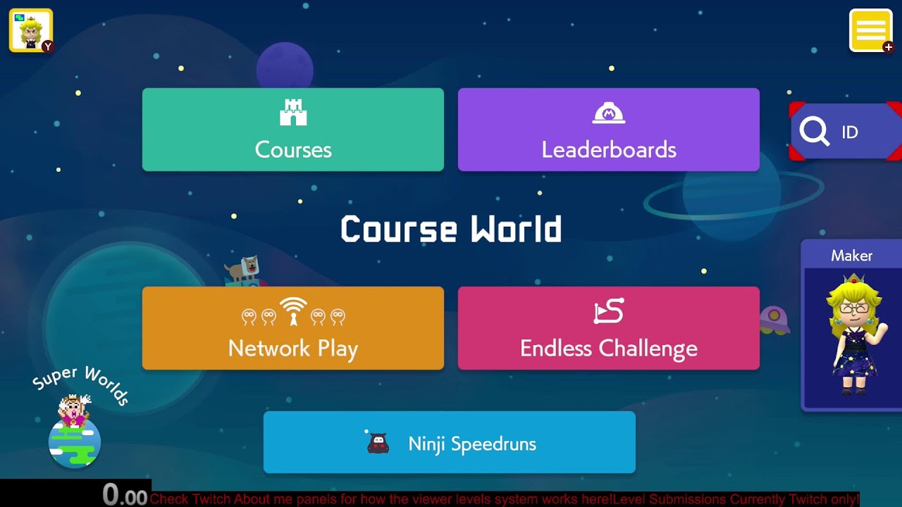 CHILLING WITH VIEWER LEVELS! (!add to add yours) | Viewer Levels | Super Mario Maker 2