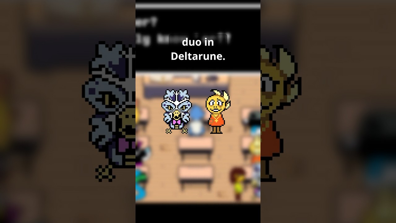 Snowy & Monster Kid are a notable duo | #deltarune #undertale #tobyfox #monsterkid #snowdrake