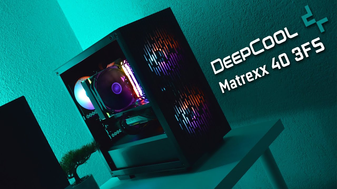 ЛУЧШИЙ БЮДЖЕТНЫЙ КОРПУС ДЛЯ ПК 2021 ГОДА: Deepcool Matrexx 40 3FS Сборка и обзор ПК
