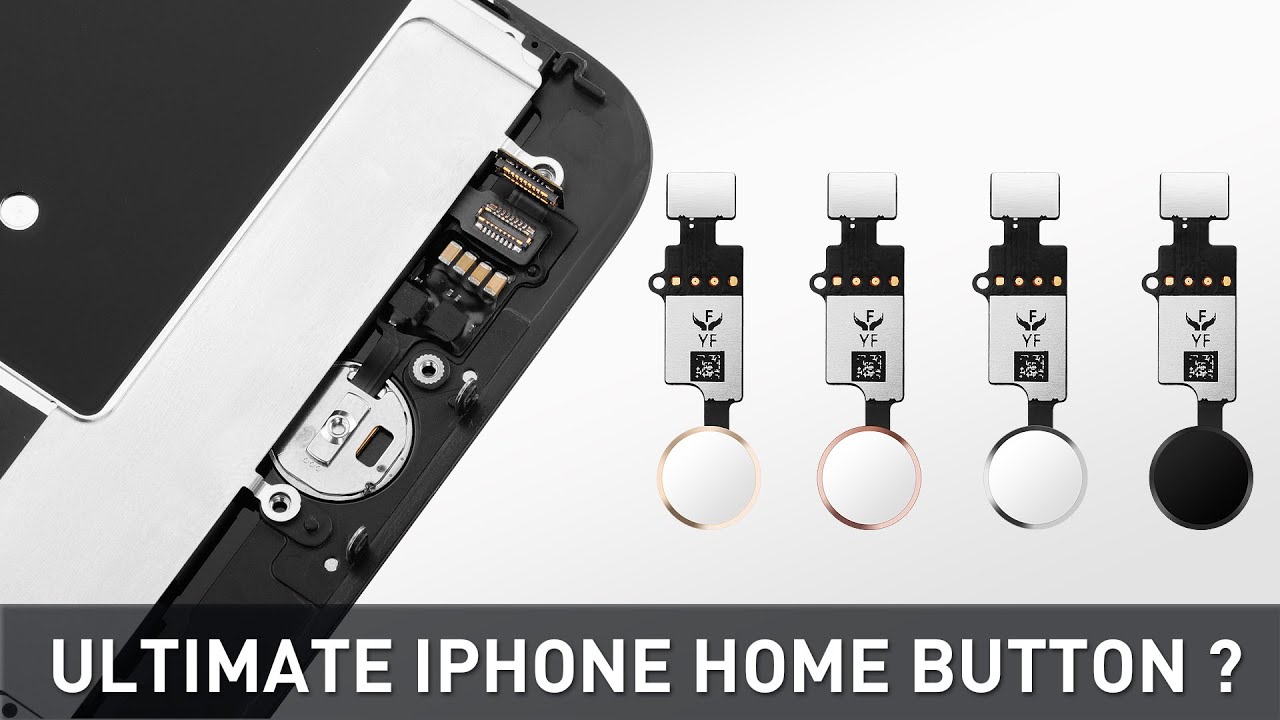 The Ultimate iPhone Home Button ? - No Bluetooth (4K Video)