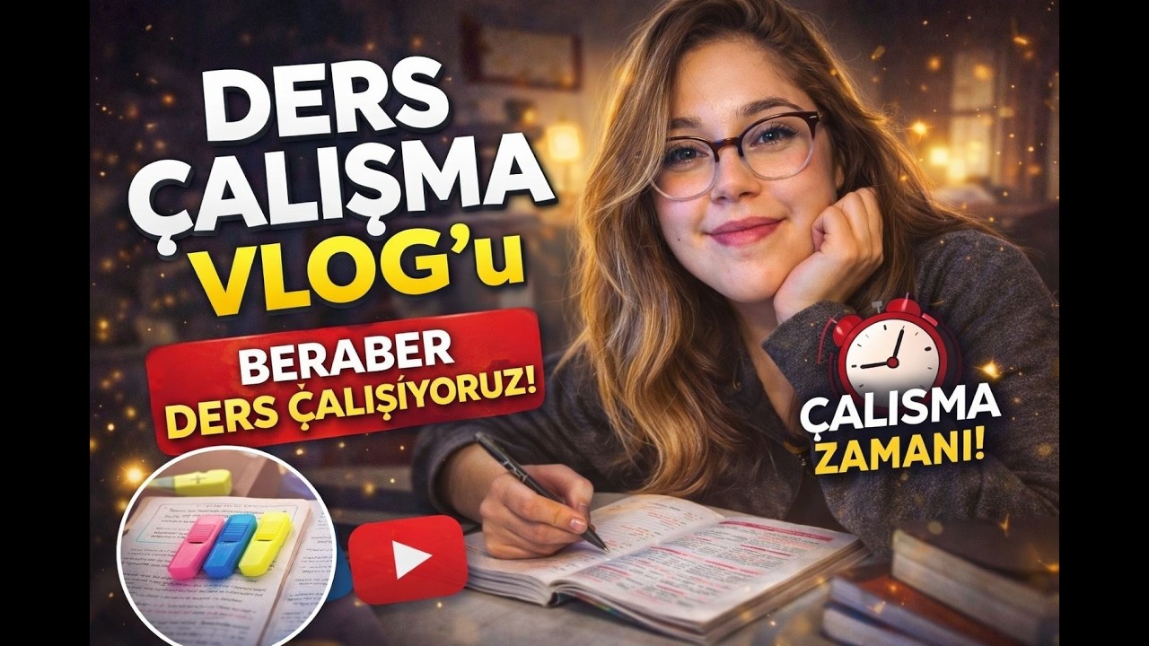 Motivasyonun Yoksa Aç Bunu | Beraber Ders Çalışıyoruz ⏰🔥”