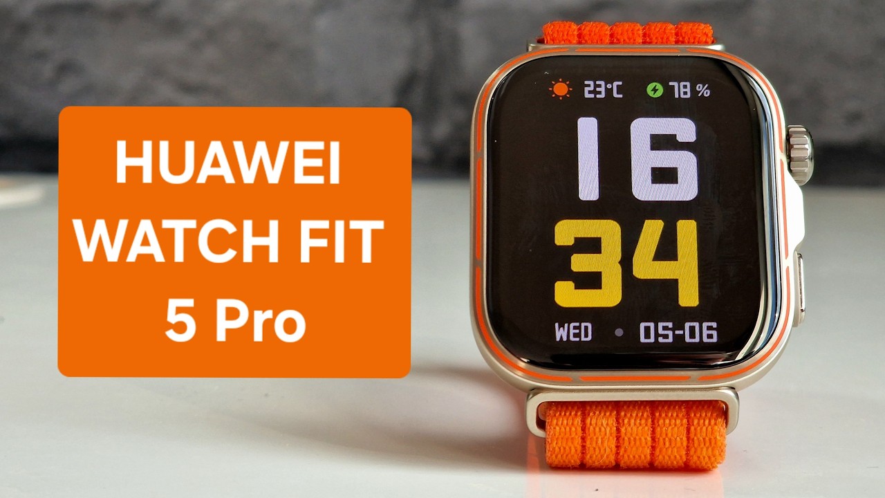 HUAWEI WATCH FIT 5 Pro. Super 👍