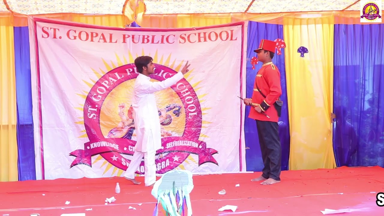 Shaheed Bhagat Singh Drama Performance with Anchoring | 9th Annual Function  St. Gopal Public School