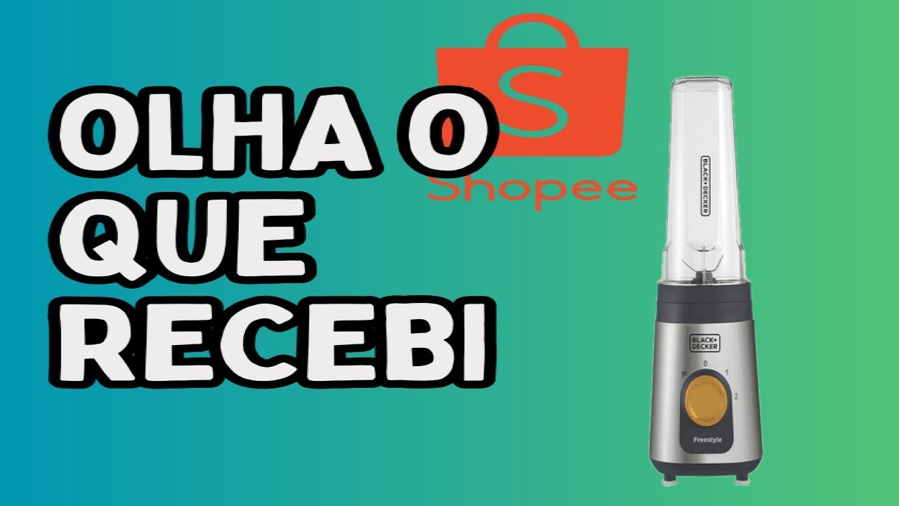 Liquidificador Porttil Black Decker Lp320 Freestyle Inox Com Jarra de Plstico 300w 127v Ou