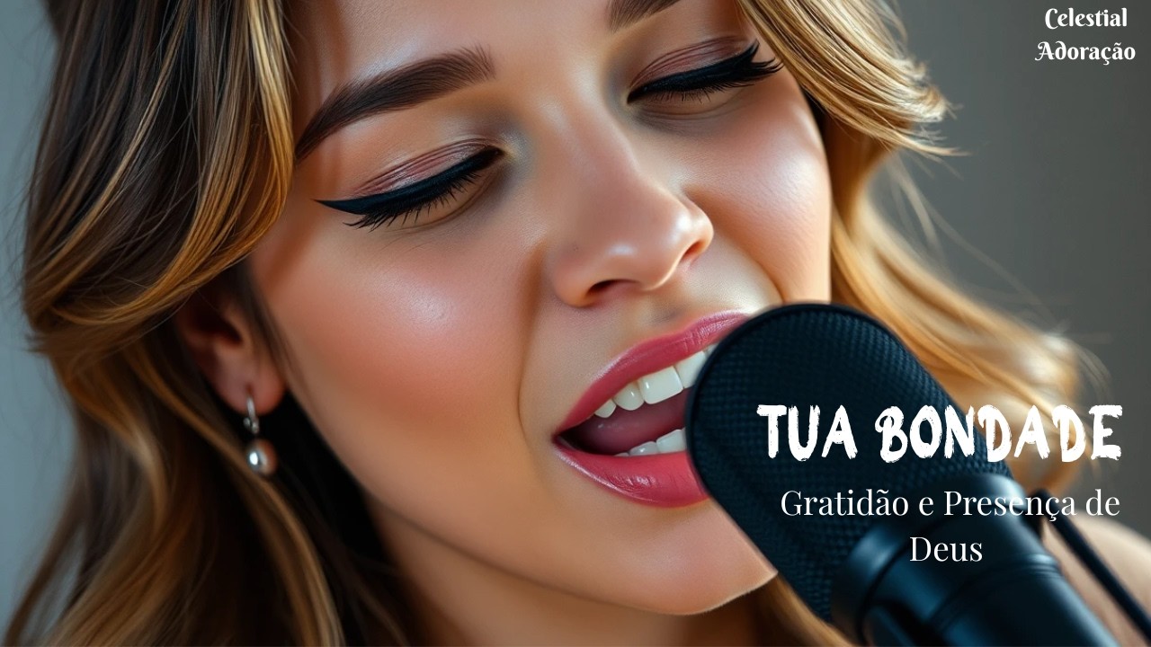 O SOM DA TUA BONDADE | ALÍVIO DE ANSIEDADE, GRATIDÃO E PRESENÇA DE DEUS 🕊️| Celestial Adoração