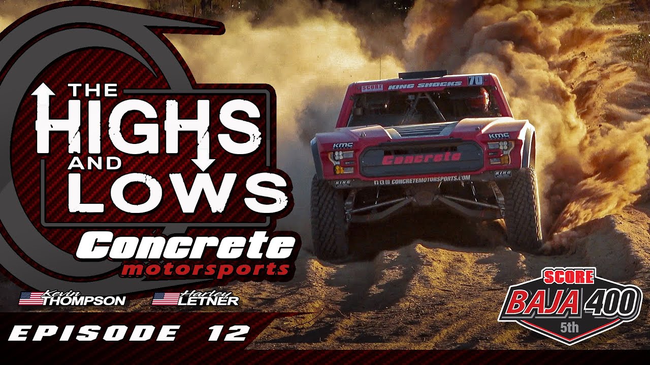 Concrete Motorsports || Взлёты и падения || Эпизод 12 || Baja 400 2024