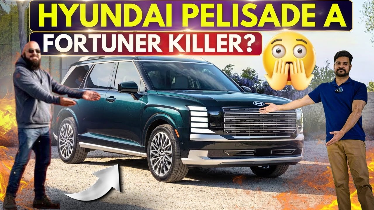 Hyundai Palisade 2026 vs Tank 500 PHEV vs Toyota Fortuner | Full Comparison & Price in Pakistan