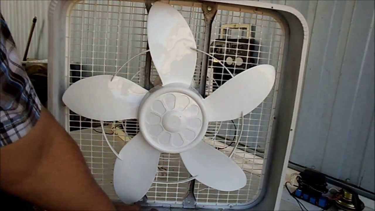 COMO REMOVER LAS ASPAS DE UN VENTILADOR LAKE WOOD PARA DARLE MATENIMIENTO