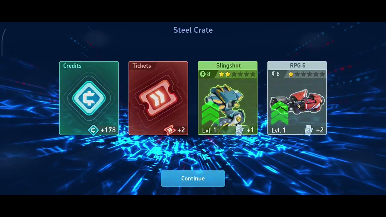 This is my new mech arena account 😁 it's been 6 days 