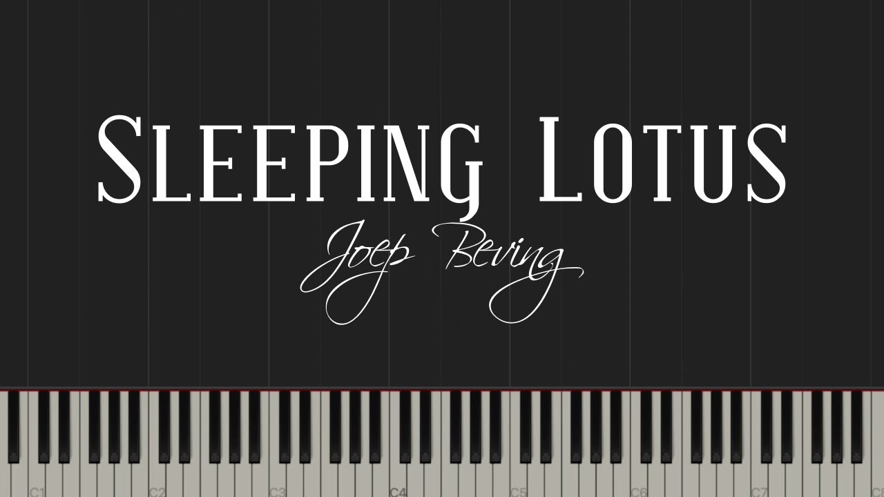 Sleeping Lotus - Joep Beving (Piano Tutorial)