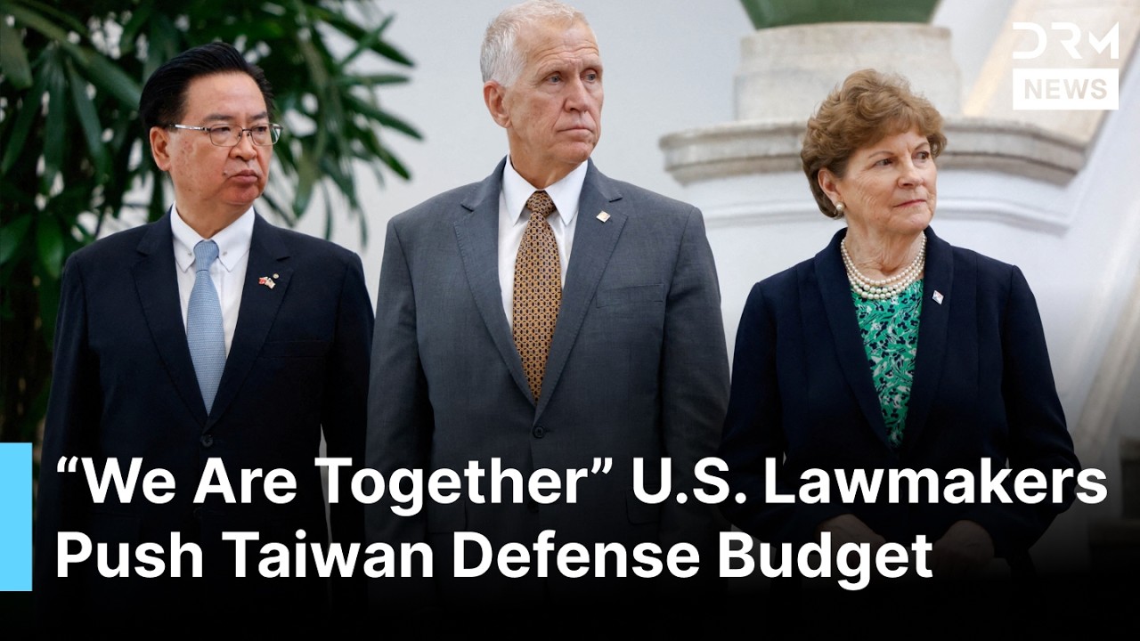 BREAKING: U.S. Senators Urge Taiwan to Approve Defense Spending Amid Beijing Pressure | AC1B