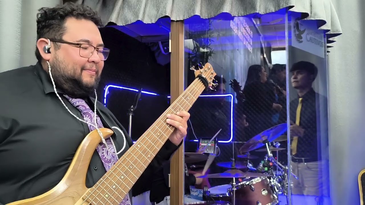 Pan de vida cover por #inears #basscam #musica #talkback #himno #alabanzas 