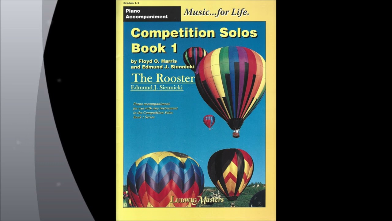 Edmund J. Siennicki - The Rooster from Competition Solos Book 1 Play Along