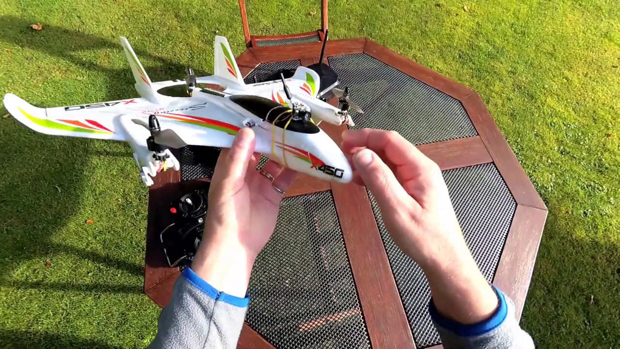 XK X450 Aviator RTF VTOL RC RTF Plane awesome fun for beginners, heck for everyone :-)